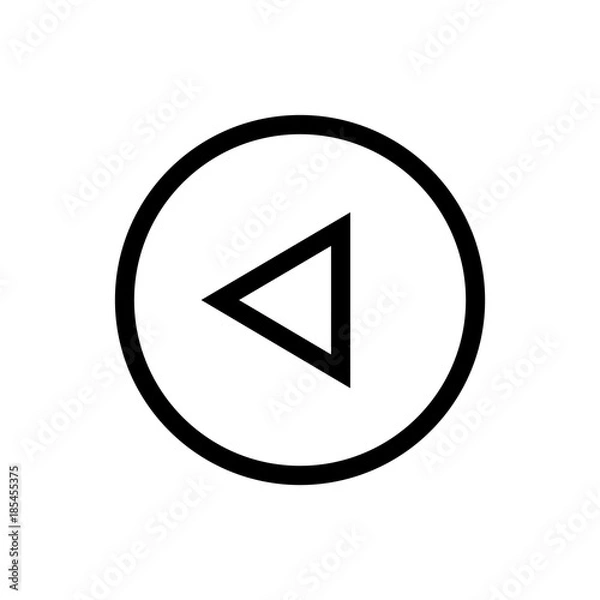 Fototapeta Restart vector icon