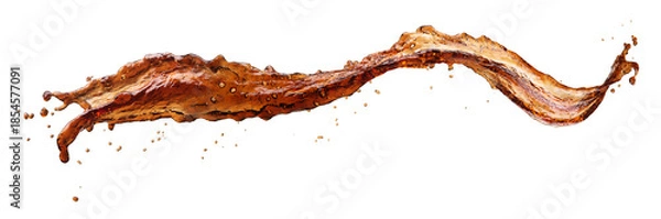 Fototapeta Cola splash isolated 