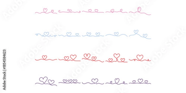 Obraz Continuous Line Heart Neon