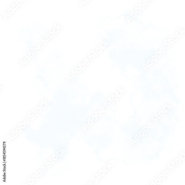 Obraz Wispy Scattered Fog Texture Overlay Isolated