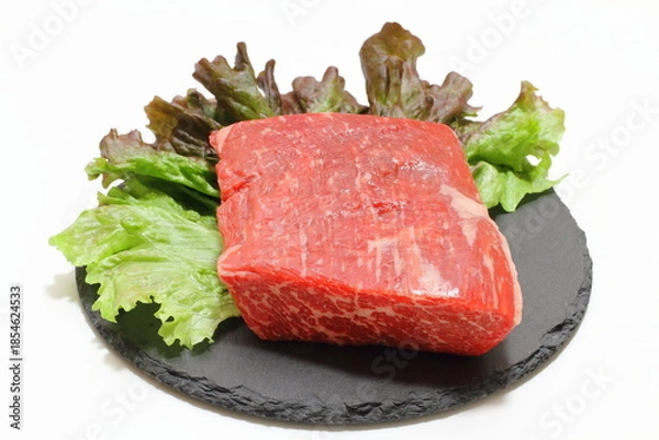 Fototapeta 牛もも肉ブロック（国産牛等級3）