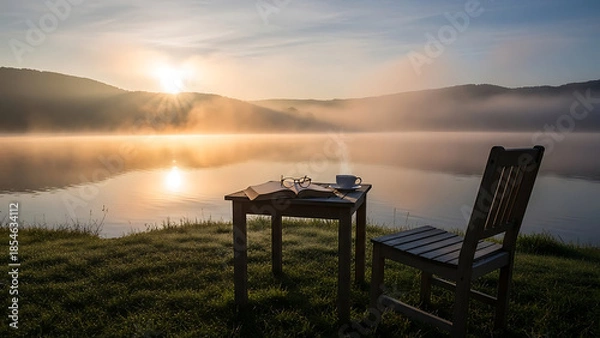 Obraz The Golden Reflection Seat