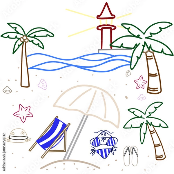 Fototapeta 여름바다