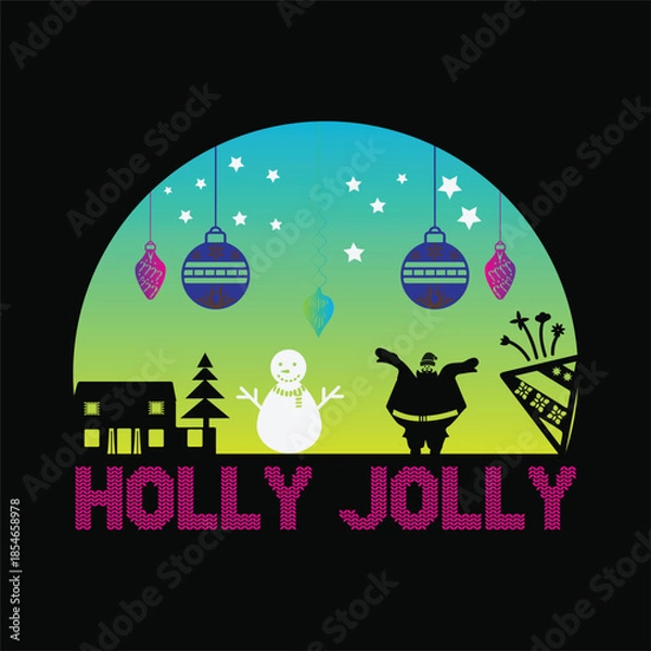 Obraz Holly jolly