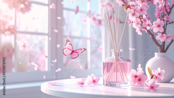 Obraz さくらのリードディフューザー