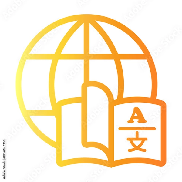 Obraz change Line Gradient Icon