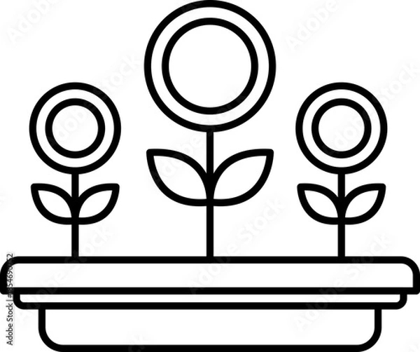 Obraz Startup Lineal Icon