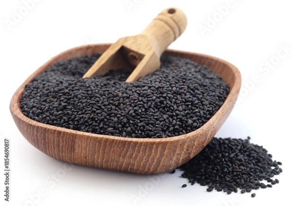 Obraz Tukmaria or basil seeds