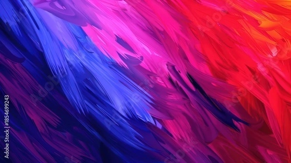 Obraz Abstract expressionist digital artwork