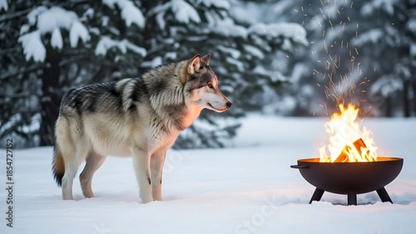 Obraz Wilderness and Warmth