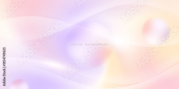 Obraz Abstract liquid wave background. Modern design vector illustration.