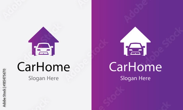 Fototapeta Samochód do domu