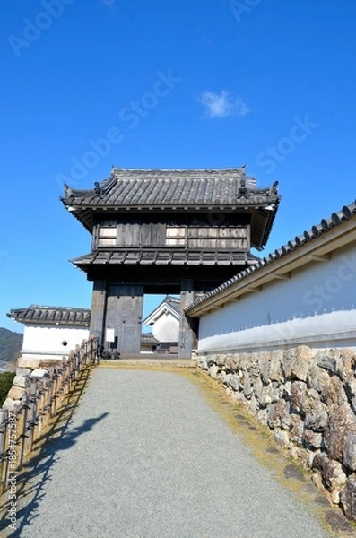 Fototapeta 高知城 黒鉄門