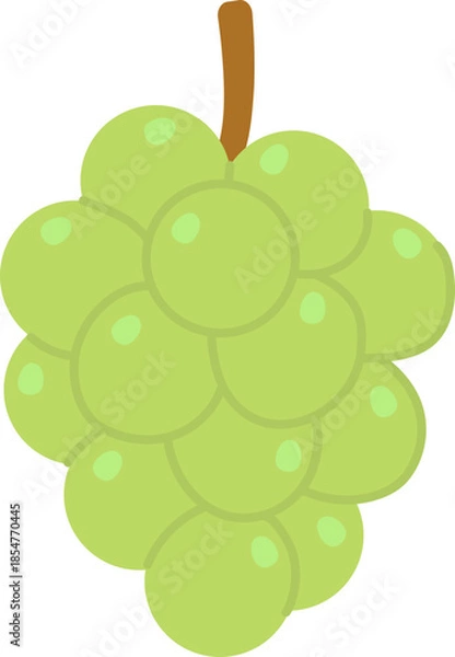 Obraz Cute Green Grape
