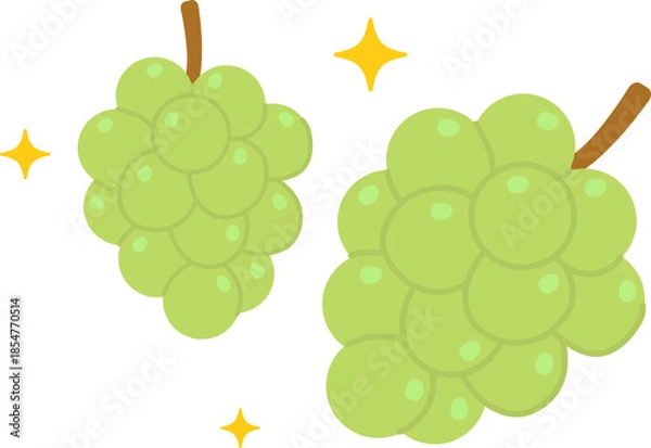 Obraz Cute Green Grape