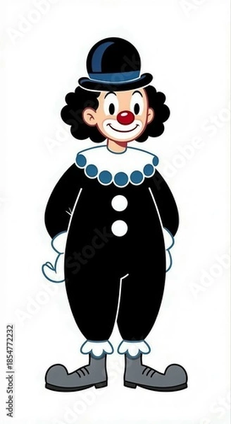 Obraz clown illustration 
