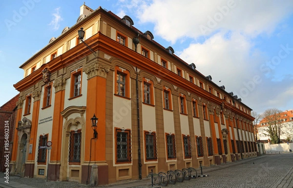 Fototapeta 15th century archdiocesan printing house - Wroclaw, Poland