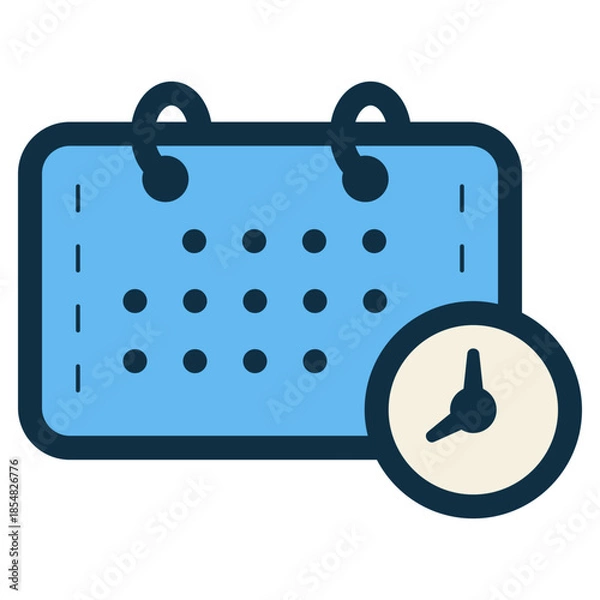 Obraz time schedule icon