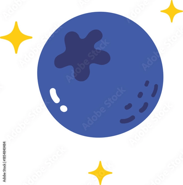 Obraz Cute Blueberry