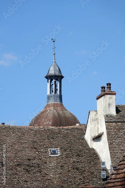 Obraz Beaune mit Kirche Notre-Dame