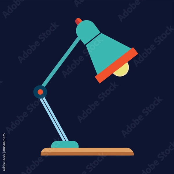 Obraz lamp on the table