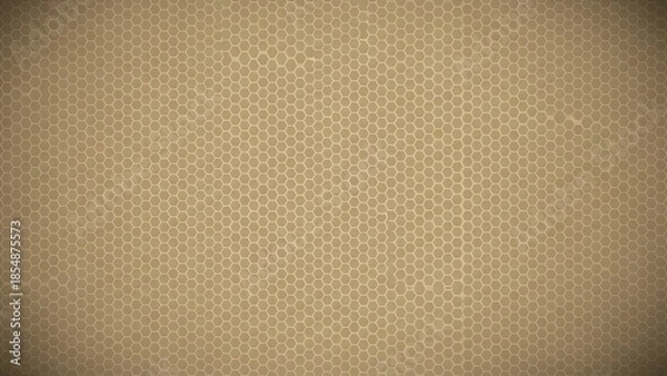 Obraz Brown fabric texture with hexagonal pattern