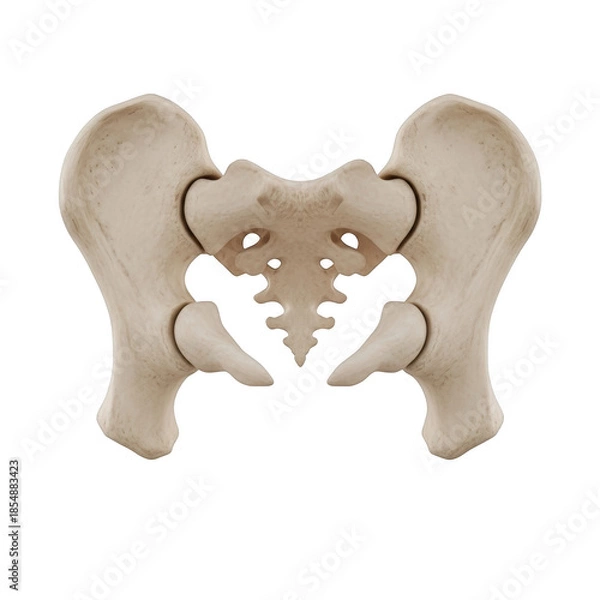 Obraz Human Pelvis Bone Anatomy Skeleton Structure pelvic bone
