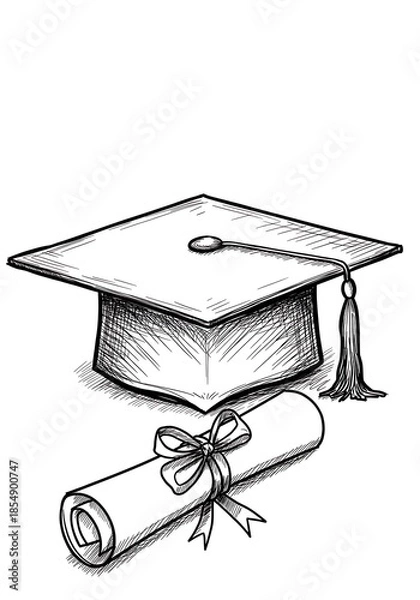 Obraz 卒業の証印