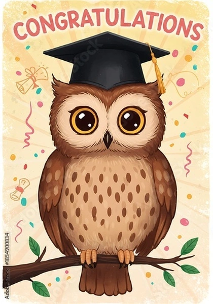 Obraz 卒業フクロウの祝祭
