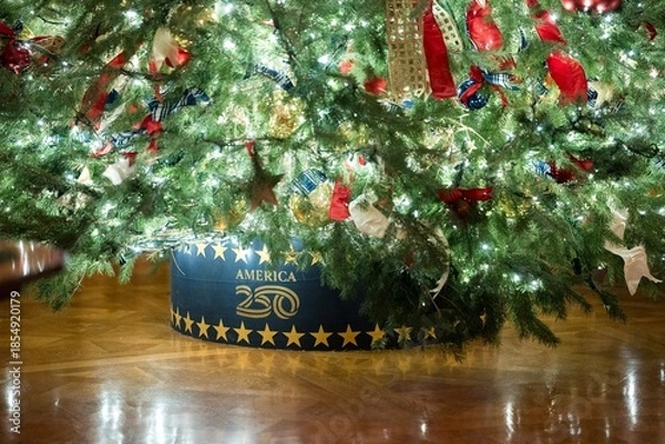 Obraz christmas tree decoration