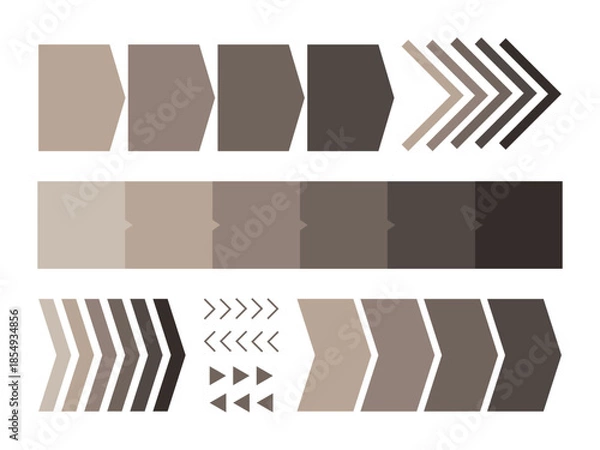 Obraz いろいろ矢印セット8