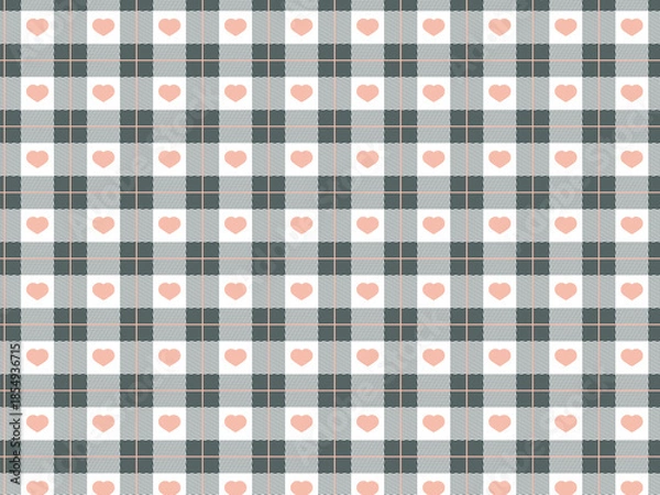 Obraz チェック柄の背景素材