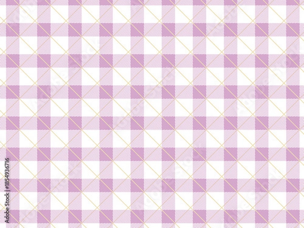 Obraz チェック柄の背景素材