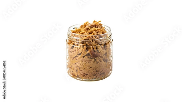 Obraz Pulled pork in a jar