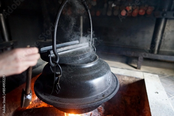 Fototapeta 宮島・弥山の「消えずの火」