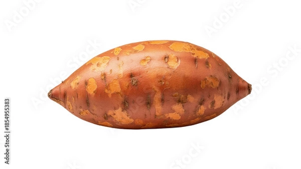 Obraz Sweet Potato Isolated on Transparent Background