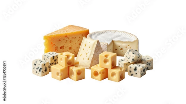 Obraz Cheese Variety Still Life