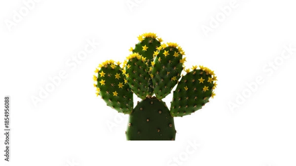 Obraz Prickly pear cactus in bloom