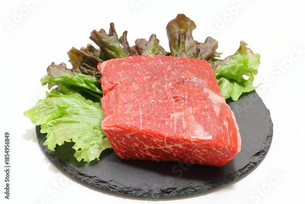 Fototapeta 牛もも肉ブロック（国産牛等級3）