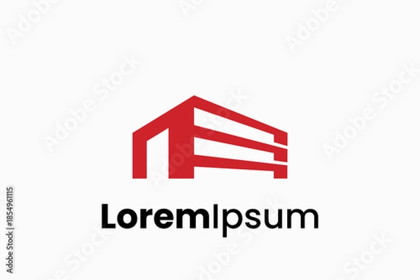 Obraz Warehouse Vector Logo Premium 