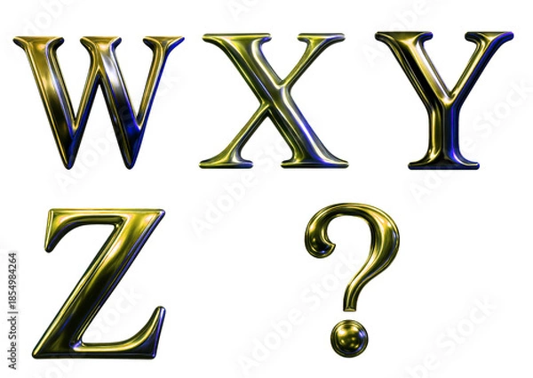 Obraz アルファベット