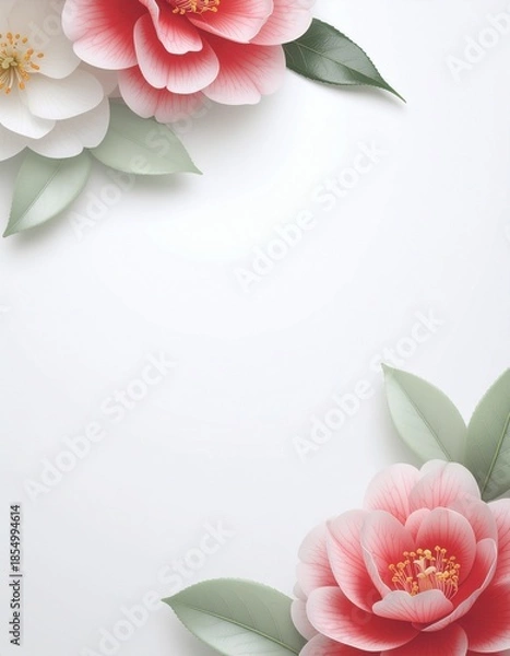 Obraz Camellia flower