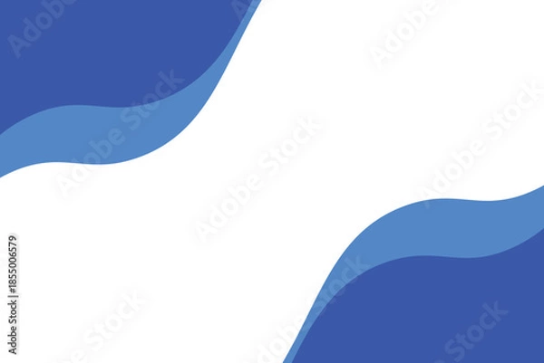 Obraz blue wave corner