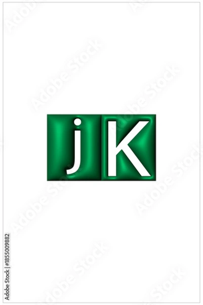 Obraz go green button