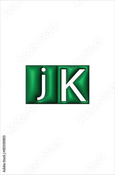 Obraz go green button