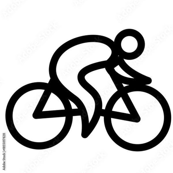Fototapeta Cyclist
