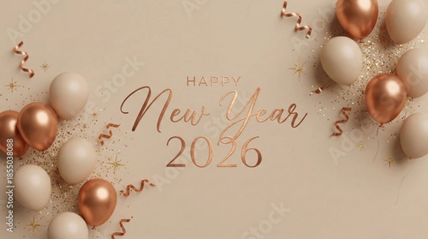 Obraz New Year 2026 Celebration