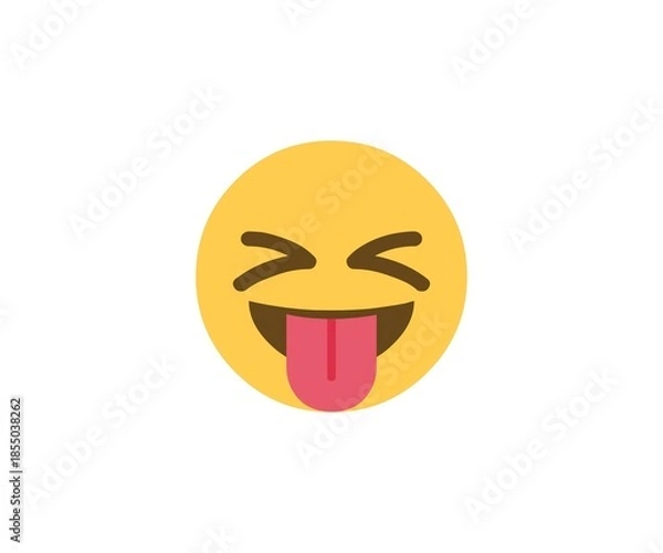 Obraz A smiling Easter egg cartoon icon illustration