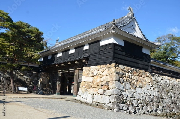 Fototapeta 高知城 追手門