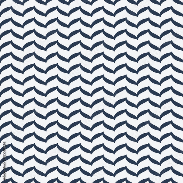 Fototapeta Seamless pattern with waves